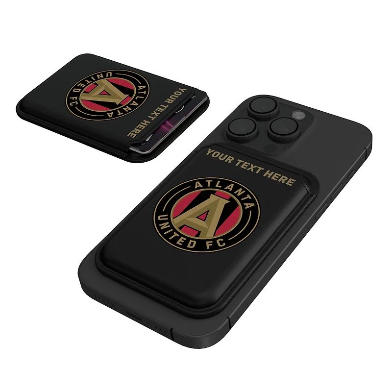 Keyscaper Atlanta United FC Personalized Magnetic Credit Card Wallet