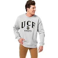 Men's League Collegiate Wear Heather Gray UCF Knights Essentials 2.0 Fleece Pullover Sweatshirt