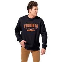 Men's League Collegiate Wear Navy Virginia Cavaliers Essentials 2.0 Fleece Pullover Sweatshirt