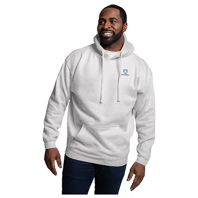 Men's League Collegiate Wear Heather Gray Columbia University Essentials 2.0 Fleece Pullover Hoodie