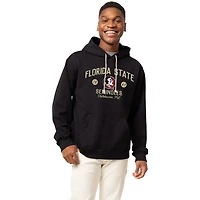 Men's League Collegiate Wear Black Florida State Seminoles Essentials 2.0 Fleece Pullover Hoodie