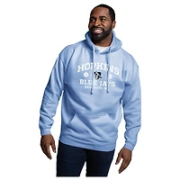 Men's League Collegiate Wear Light Blue Johns Hopkins Jays Essentials 2.0 Fleece Pullover Hoodie