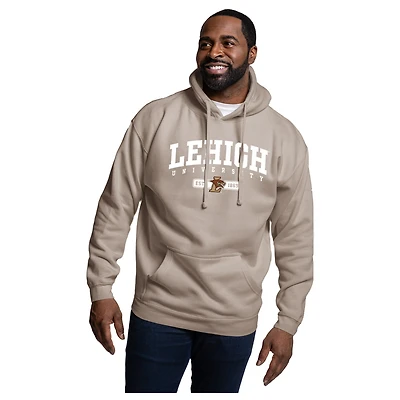 Men's League Collegiate Wear Brown Lehigh Mountain Hawks Essentials 2.0 Fleece Pullover Hoodie