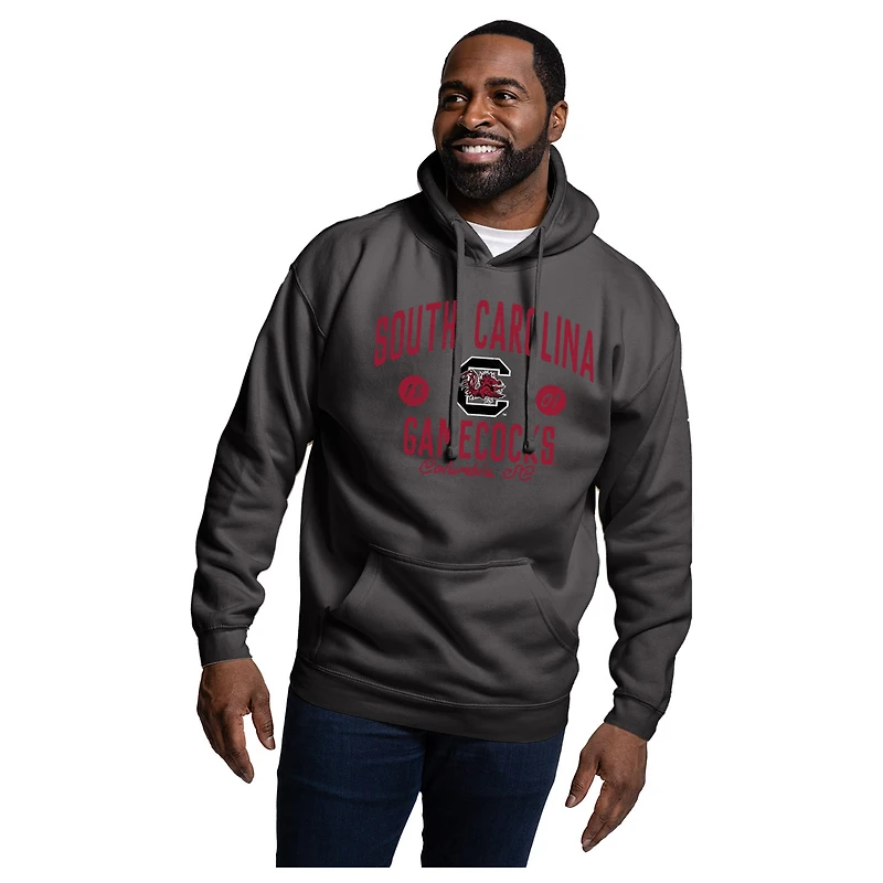 Men's League Collegiate Wear Black South Carolina Gamecocks Essentials 2.0 Fleece Pullover Hoodie
