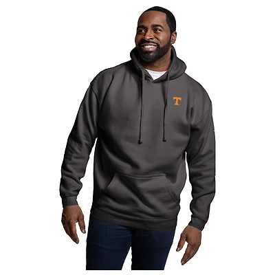 Men's League Collegiate Wear Black Tennessee Volunteers Essentials 2.0 Fleece Pullover Hoodie