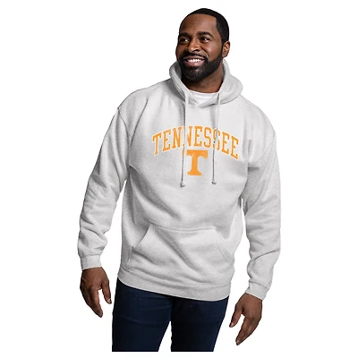 Men's League Collegiate Wear Heather Gray Tennessee Volunteers Essentials 2.0 Fleece Pullover Hoodie