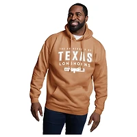 Men's League Collegiate Wear Texas Orange Longhorns Essentials 2.0 Fleece Pullover Hoodie