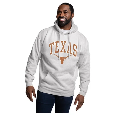 Men's League Collegiate Wear Heather Gray Texas Longhorns Essentials 2.0 Fleece Pullover Hoodie