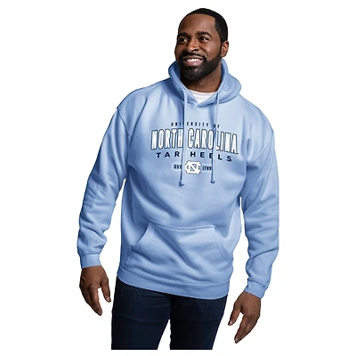 Men's League Collegiate Wear Carolina Blue North Tar Heels Essentials 2.0 Fleece Pullover Hoodie