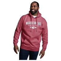 Men's League Collegiate Wear Crimson Washington State Cougars Essentials 2.0 Fleece Pullover Hoodie