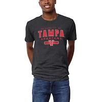 Men's League Collegiate Wear Graphite Tampa Spartans Victory Falls Tri-Blend T-Shirt