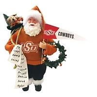 Oklahoma State Cowboys 12" Proud Santa