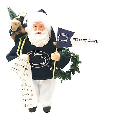 Penn State Nittany Lions 12" Proud Santa