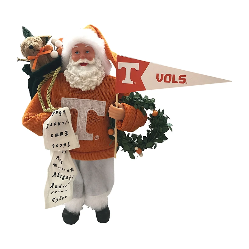 Tennessee Volunteers 12" Proud Santa