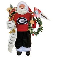 Georgia Bulldogs 12" Proud Santa