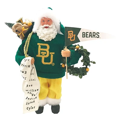 Baylor Bears 12" Proud Santa
