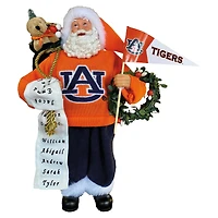Auburn Tigers 12" Proud Santa