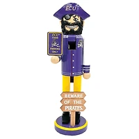 ECU Pirates 12" Beware Nutcracker