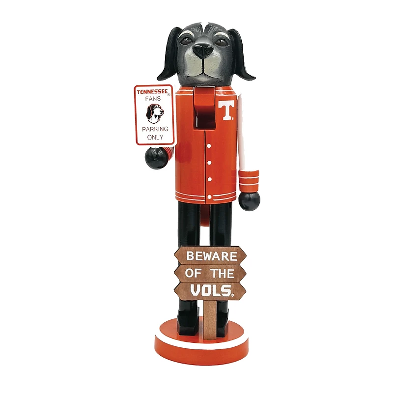 Tennessee Volunteers 12" Beware Nutcracker