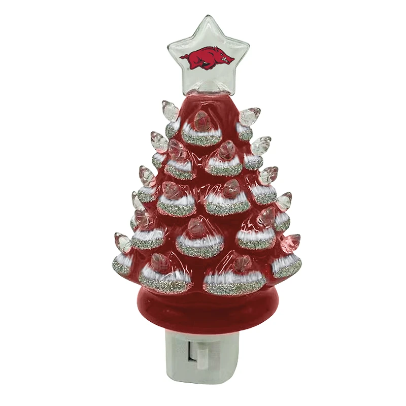 Arkansas Razorbacks 6.5" Tree Night Lite
