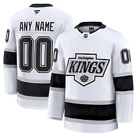 Men's Fanatics White Los Angeles Kings Away Premium Custom Jersey