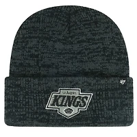Men's '47 Black Los Angeles Kings Brain Freeze Cuffed Knit Hat
