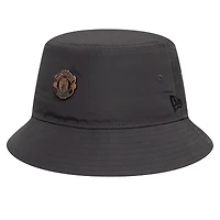 Men's New Era Gray Manchester United Bronze Bucket Hat