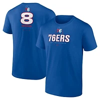 Men's Paul George Royal Philadelphia 76ers  Behind The Back Name & Number T-Shirt