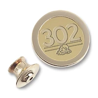 Delaware Fightin' Blue Hens Gold Lapel Pin