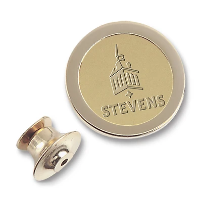 Stevens Institute of Technology Ducks Gold Lapel Pin