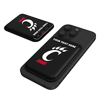 Keyscaper Cincinnati Bearcats Personalized Insignia Magnetic Credit Card Wallet