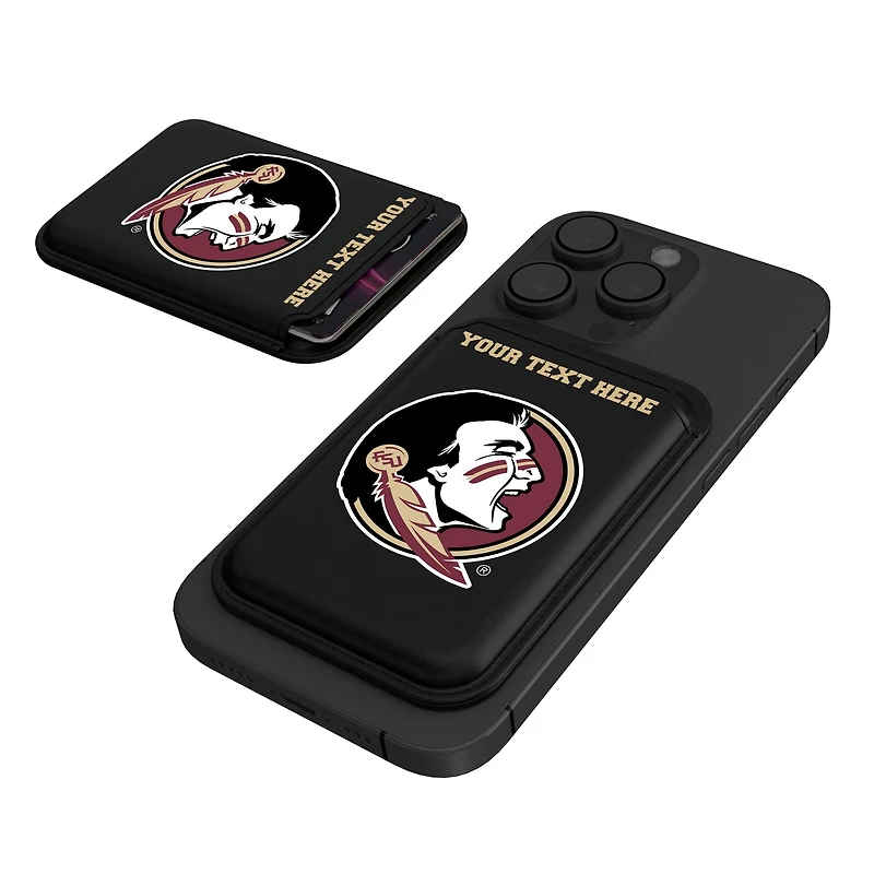Keyscaper Florida State Seminoles Personalized Insignia Magnetic Credit Card Wallet