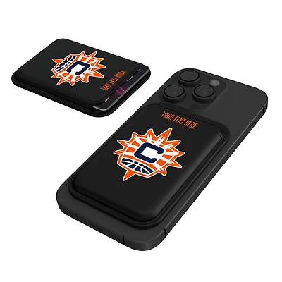 Keyscaper Connecticut Sun Personalized Insignia Magnetic Credit Card Wallet