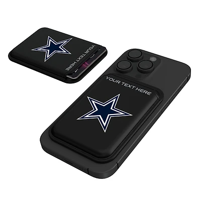 Keyscaper Dallas Cowboys Personalized Insignia Magnetic Credit Card Wallet