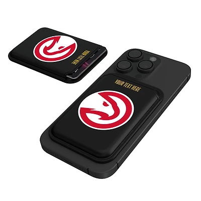 Keyscaper Atlanta Hawks Personalized Insignia Magnetic Credit Card Wallet