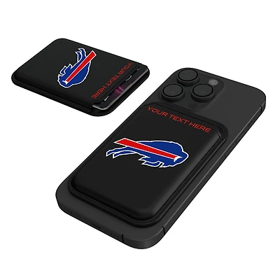 Keyscaper Buffalo Bills Personalized Insignia Magnetic Credit Card Wallet