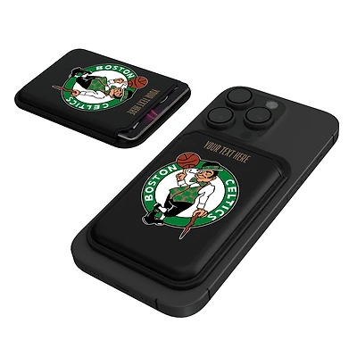 Keyscaper Boston Celtics Personalized Insignia Magnetic Credit Card Wallet