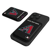 Keyscaper Arizona Diamondbacks Personalized Insignia Magnetic Credit Card Wallet