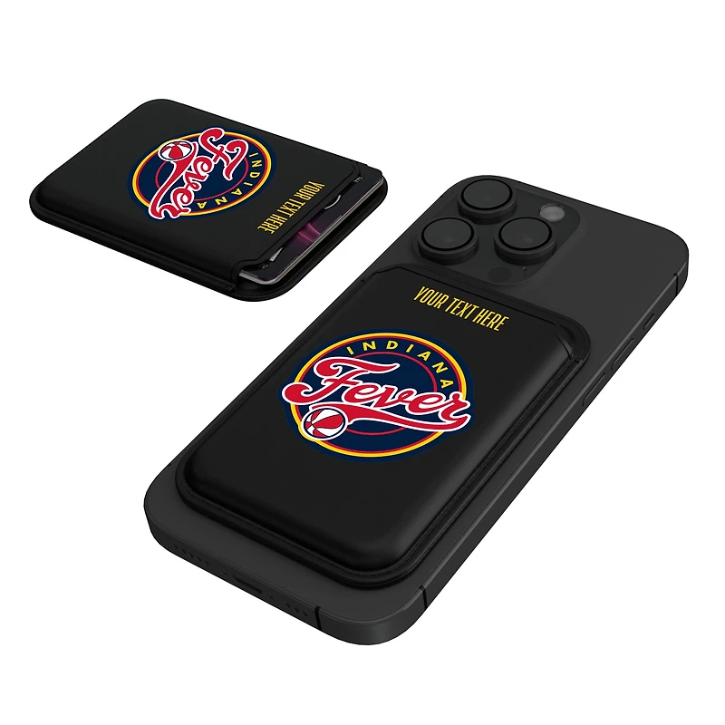 Keyscaper Indiana Fever Personalized Insignia Magnetic Credit Card Wallet