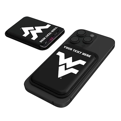 Keyscaper West Virginia Mountaineers Personalized Insignia Magnetic Credit Card Wallet