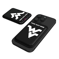 Keyscaper West Virginia Mountaineers Personalized Insignia Magnetic Credit Card Wallet