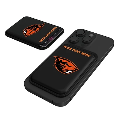 Keyscaper Oregon State Beavers Personalized Insignia Magnetic Credit Card Wallet
