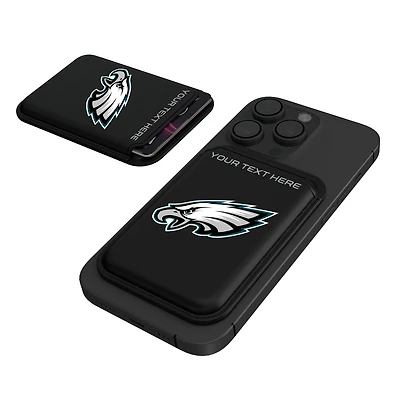 Keyscaper Philadelphia Eagles Personalized Insignia Magnetic Credit Card Wallet