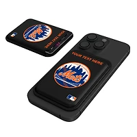 Keyscaper New York Mets Personalized Insignia Magnetic Credit Card Wallet