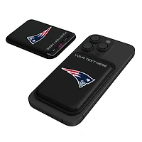 Keyscaper New England Patriots Personalized Insignia Magnetic Credit Card Wallet