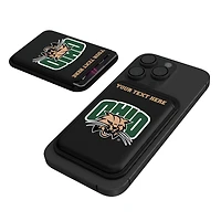 Keyscaper Ohio Bobcats Personalized Insignia Magnetic Credit Card Wallet