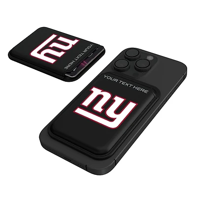 Keyscaper New York Giants Personalized Insignia Magnetic Credit Card Wallet