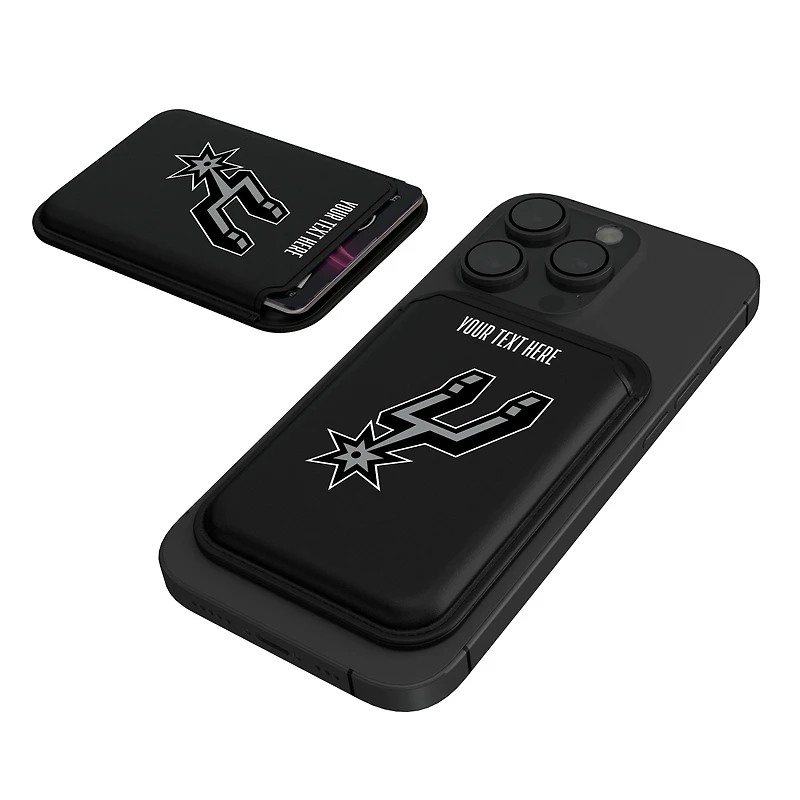 Keyscaper San Antonio Spurs Personalized Insignia Magnetic Credit Card Wallet