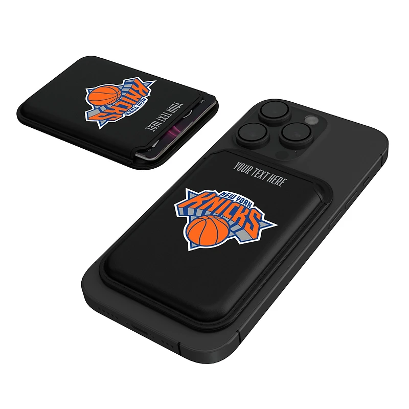 Keyscaper New York Knicks Personalized Insignia Magnetic Credit Card Wallet