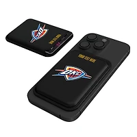 Keyscaper Oklahoma City Thunder Personalized Insignia Magnetic Credit Card Wallet